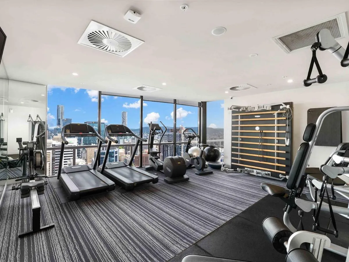 アパート ブリスベンLux 35Th Floor 2Br 2Bath, Infinity Pool, Gym, Wifiアパートメント